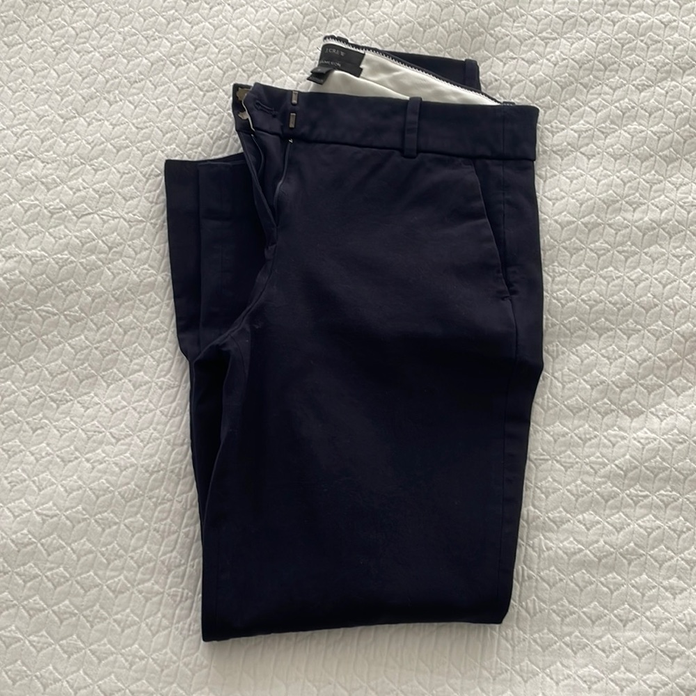 J crew Cameron navy business pant